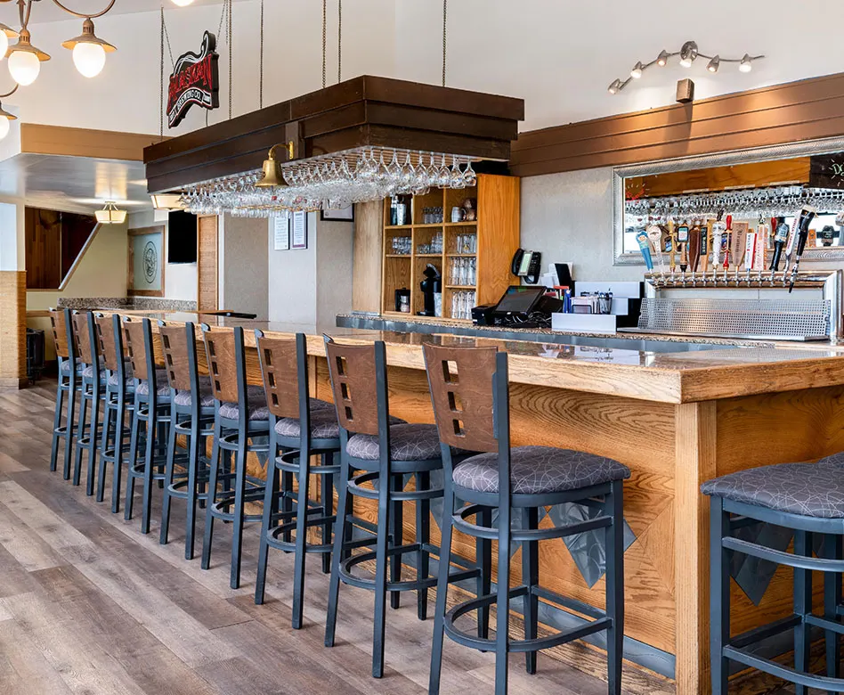 Bar at The Chart Room